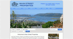 Desktop Screenshot of mainstreetproperties.co.za